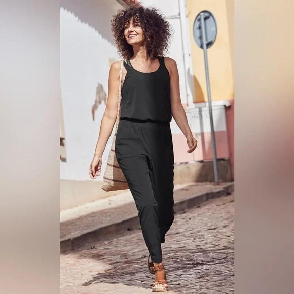 Athleta Roaming Jumpsuit - Picture 1 of 7